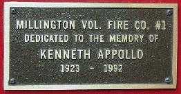 Plaque on Truck 14