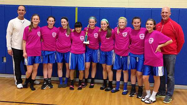 2015 Scott Andersen Tournament 8th Grade Girls Champions